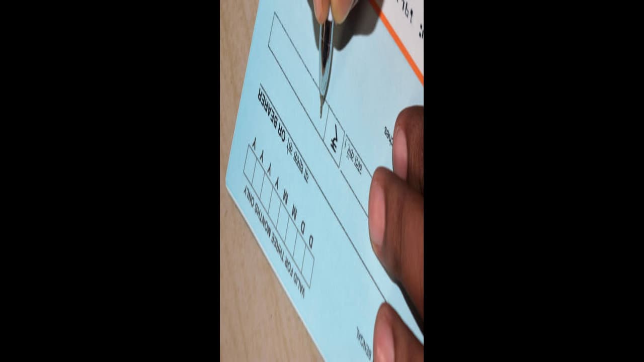 Bank cheques can lead to fraud in cash transfer system