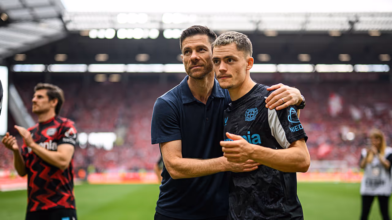 Xabi Alonso and Florian Wirtz