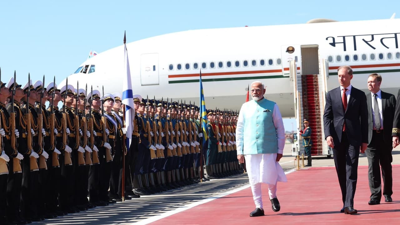PM Modi Russia Visit