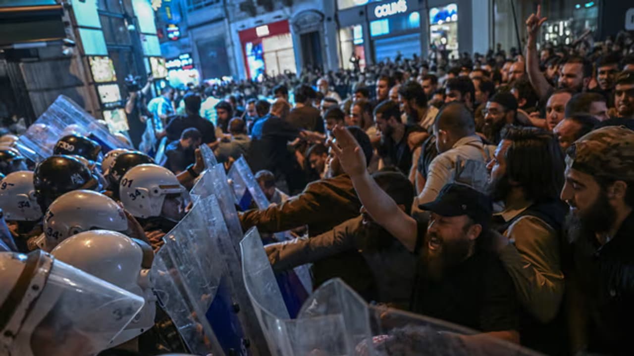 Turkey protest