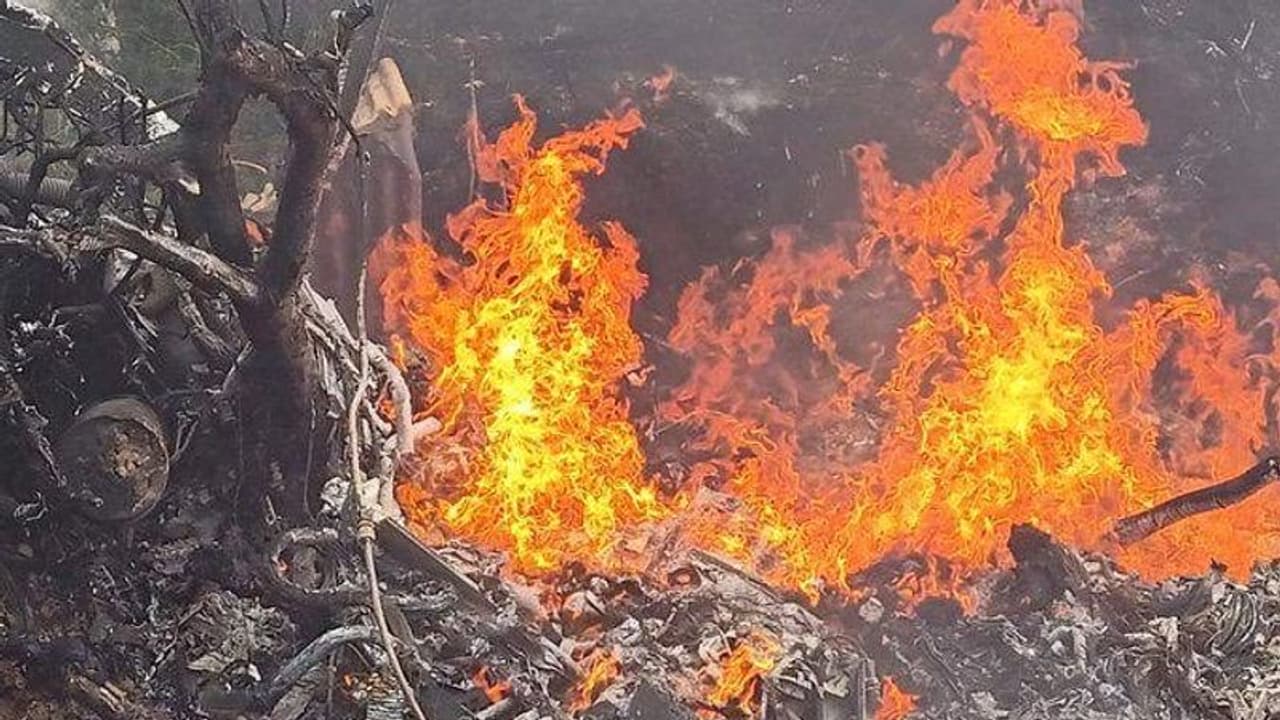 Army Helicopter crash Army Helicopter crash