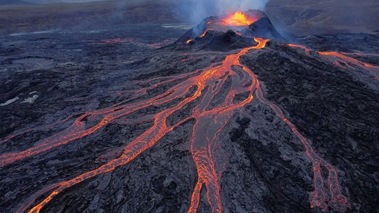 Iceland volcano