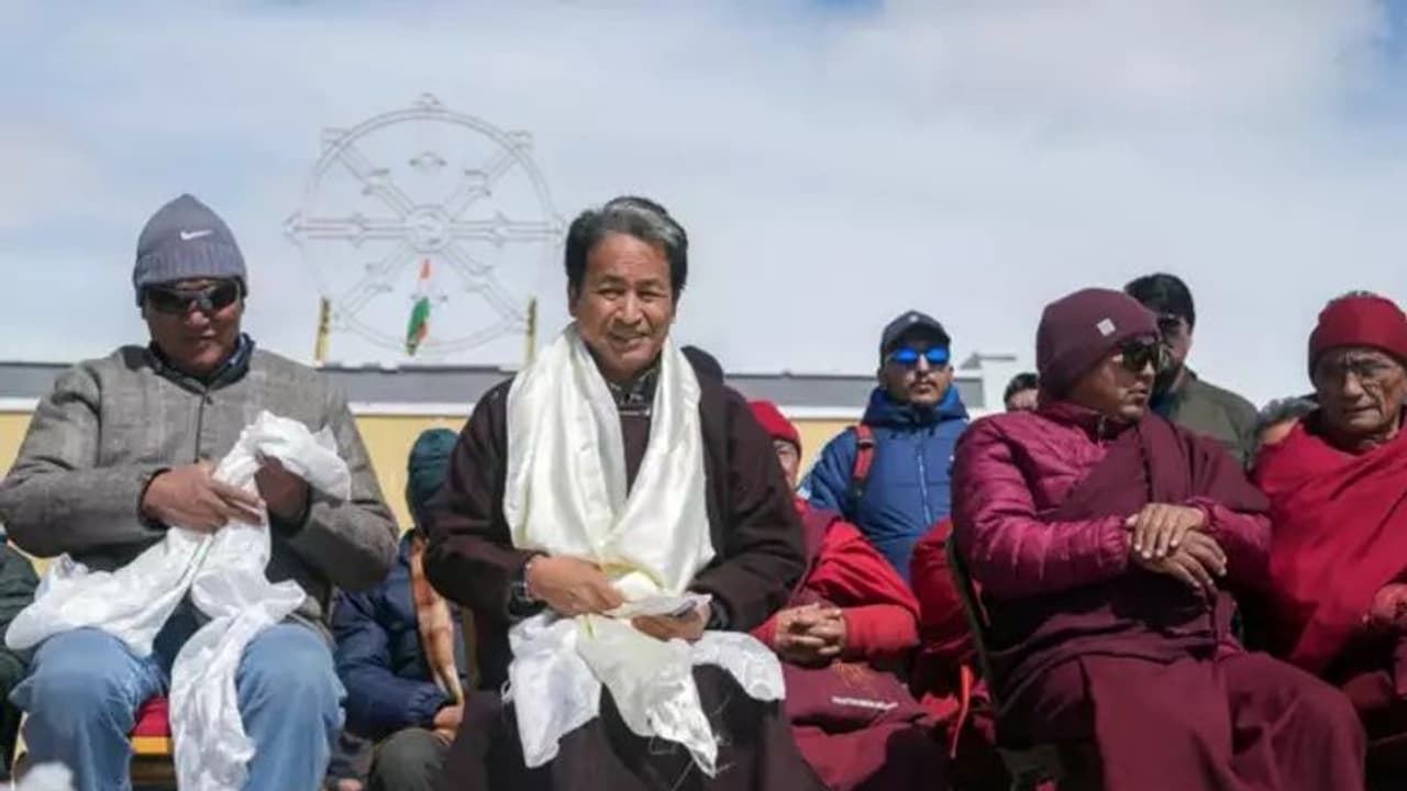 Climate Fast, ladakh statehood, sonam wangchuk, leh, ladakh,