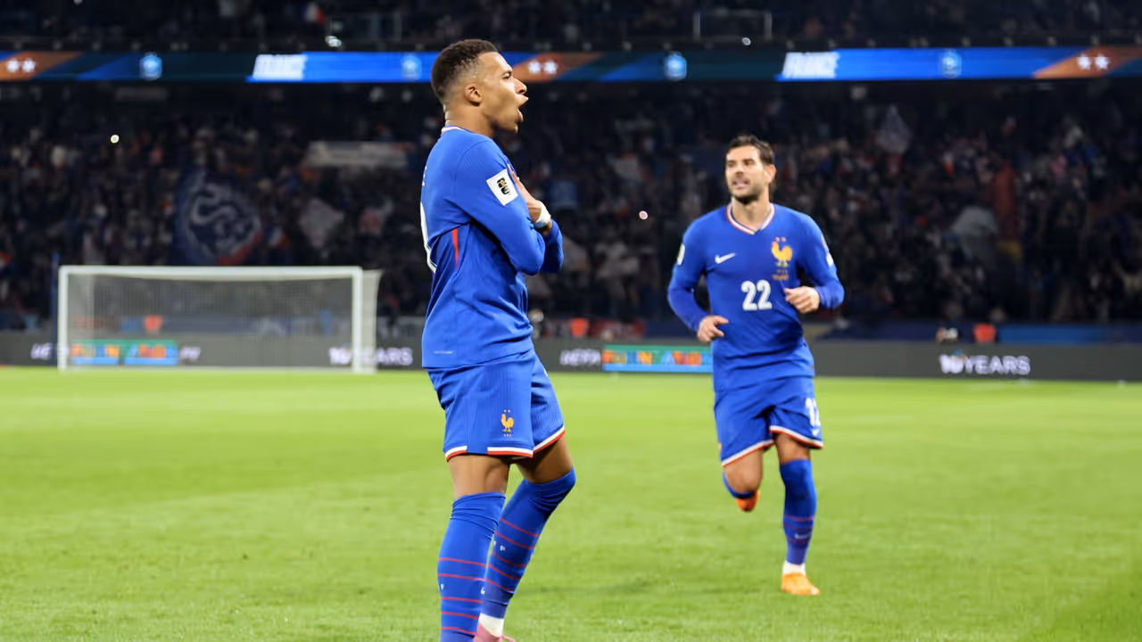 France star Kylian Mbappe