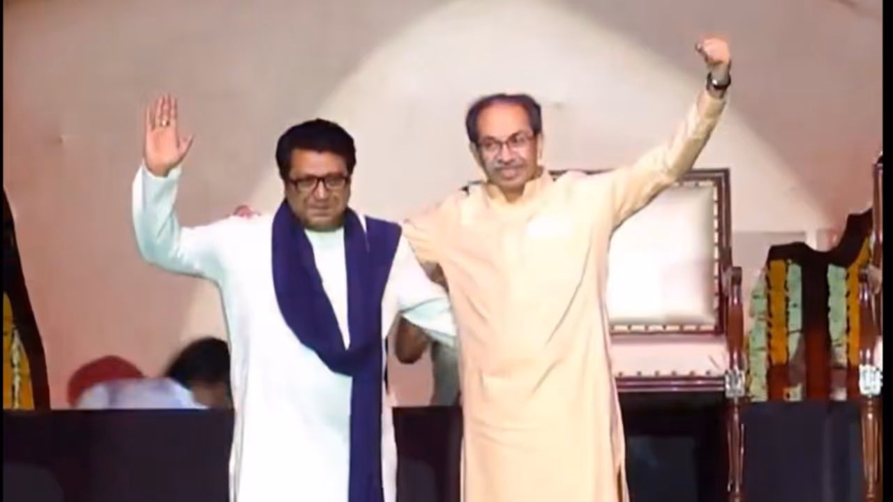 Raj Thackeray and Uddhav Thackeray