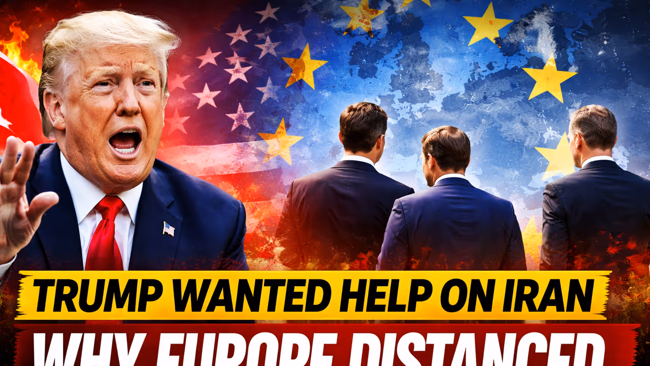 Trump Asked for Help in Iran Trump Asked for Help in Iran