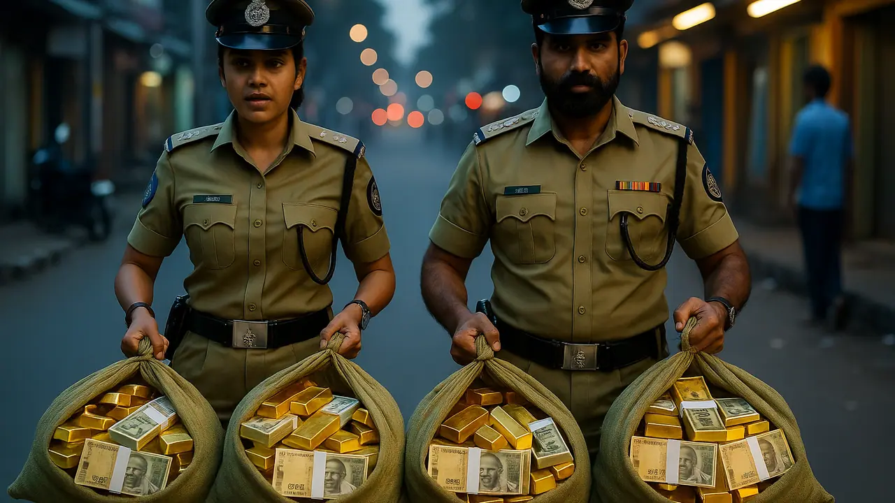Delhi Cop Couple Steals Rs 2 Cr (Representative AI generated pic)