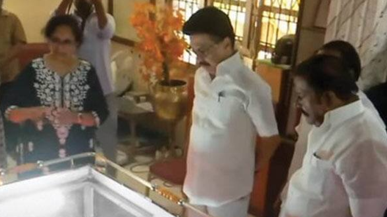 Actor Rajesh MK Stalin