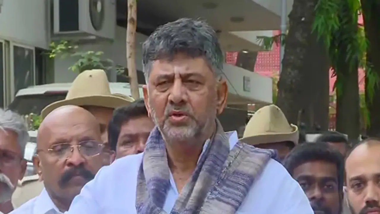 Karnataka Deputy Chief Minister DK Shivakumar (Photo/ANI)