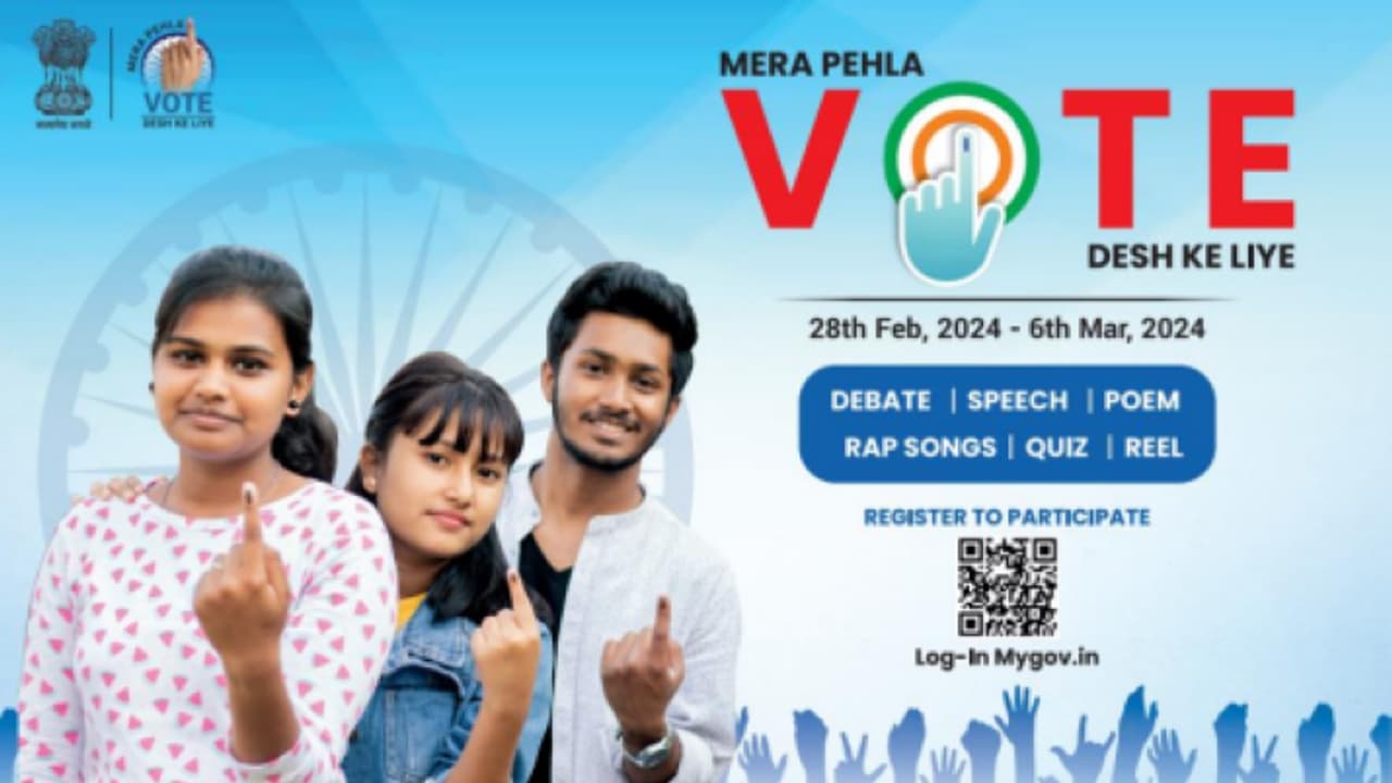 ECI Mera Pahla Vote Desh ke liye