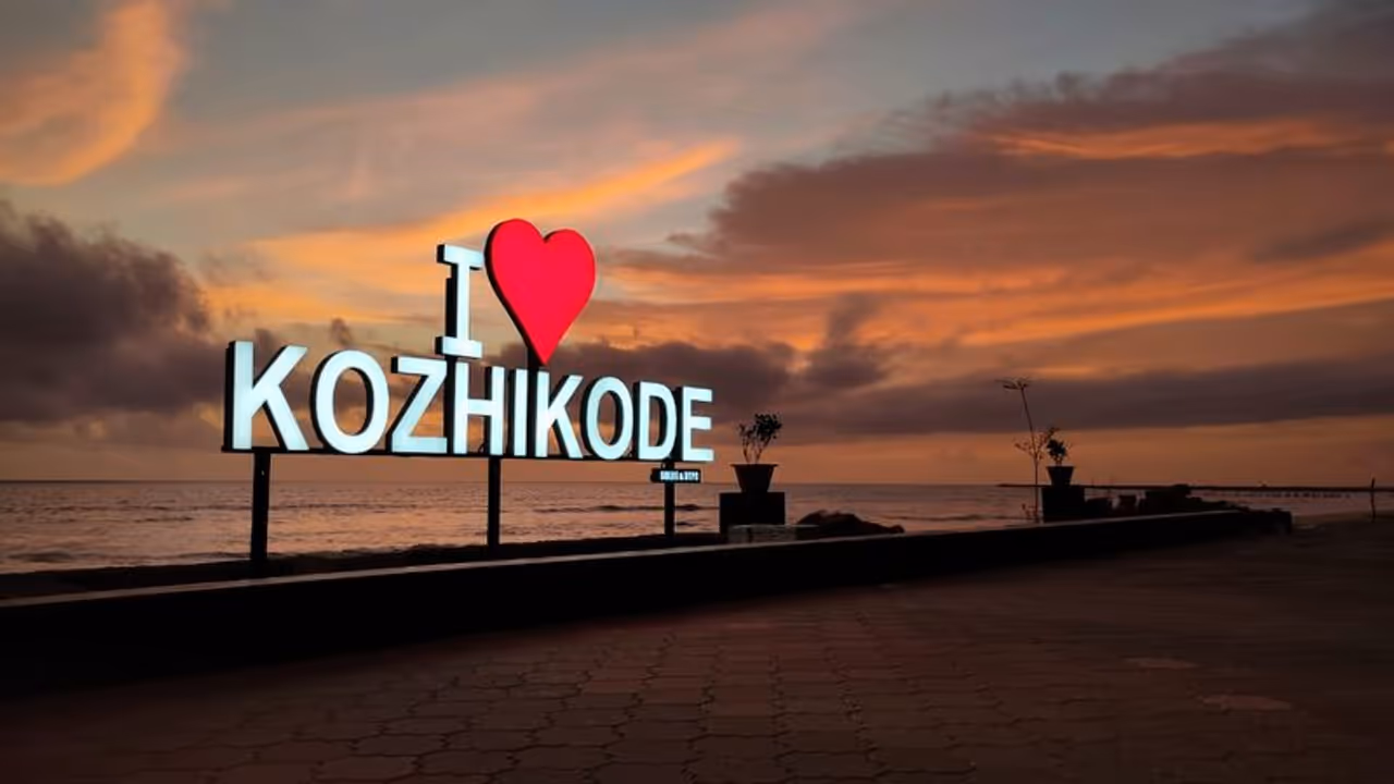 kozhikode beach in new look