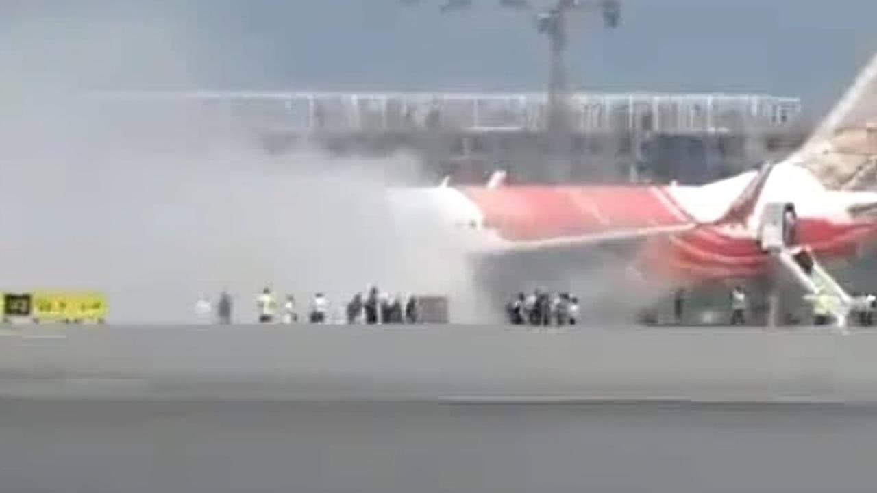 Delhi Air India flight catches flight after landing
