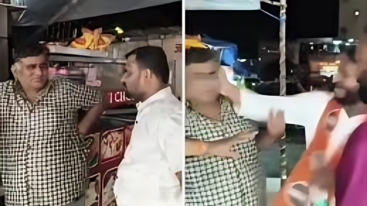 Screengrab of Miraroad slapgate viral video