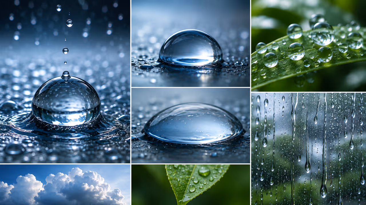 Rain Drop Shape Rain Drop Shape