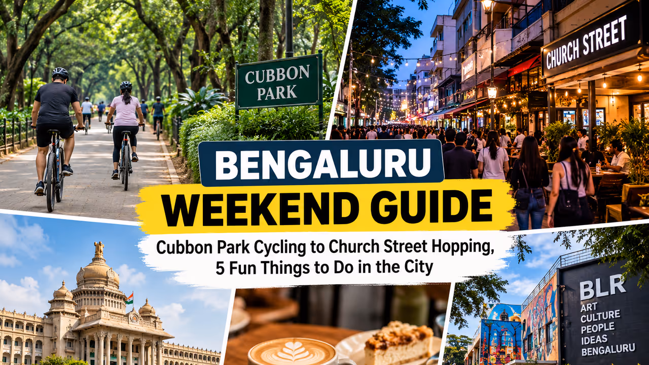 Bengaluru Weekend Guide: Cubbon Park Cycling to Church Street Hopping, 5 Fun Things to Do in the City Bengaluru Weekend Guide: Cubbon Park Cycling to Church Street Hopping, 5 Fun Things to Do in the City