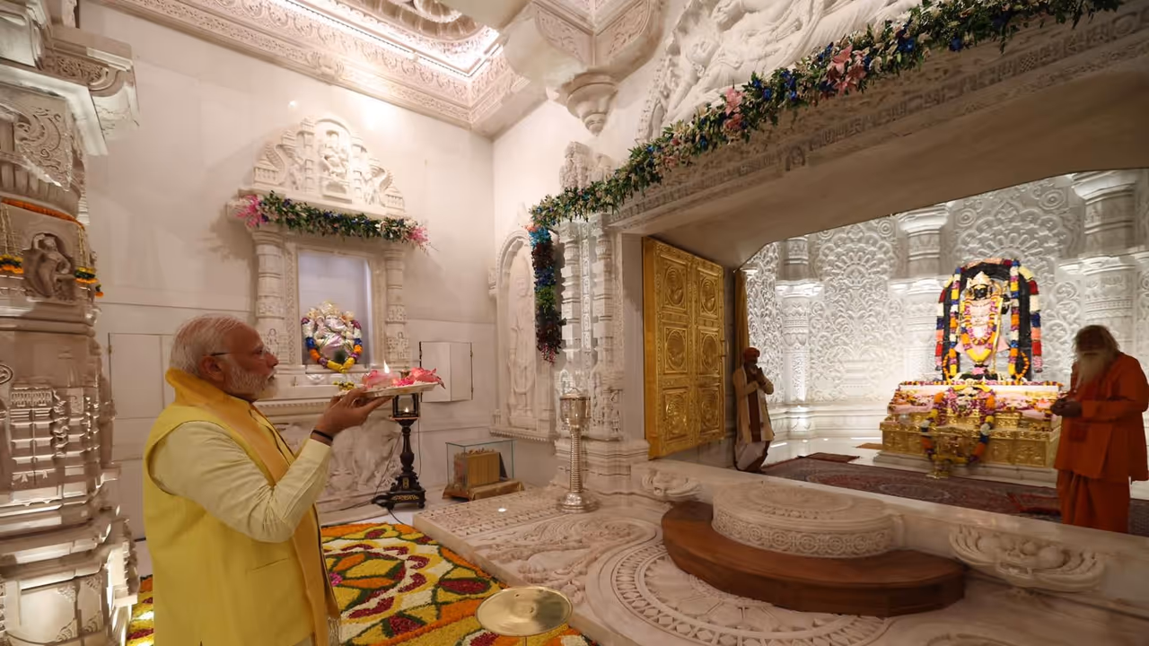 PM Modi to hoist flag at Ayodhya Ram Mandir