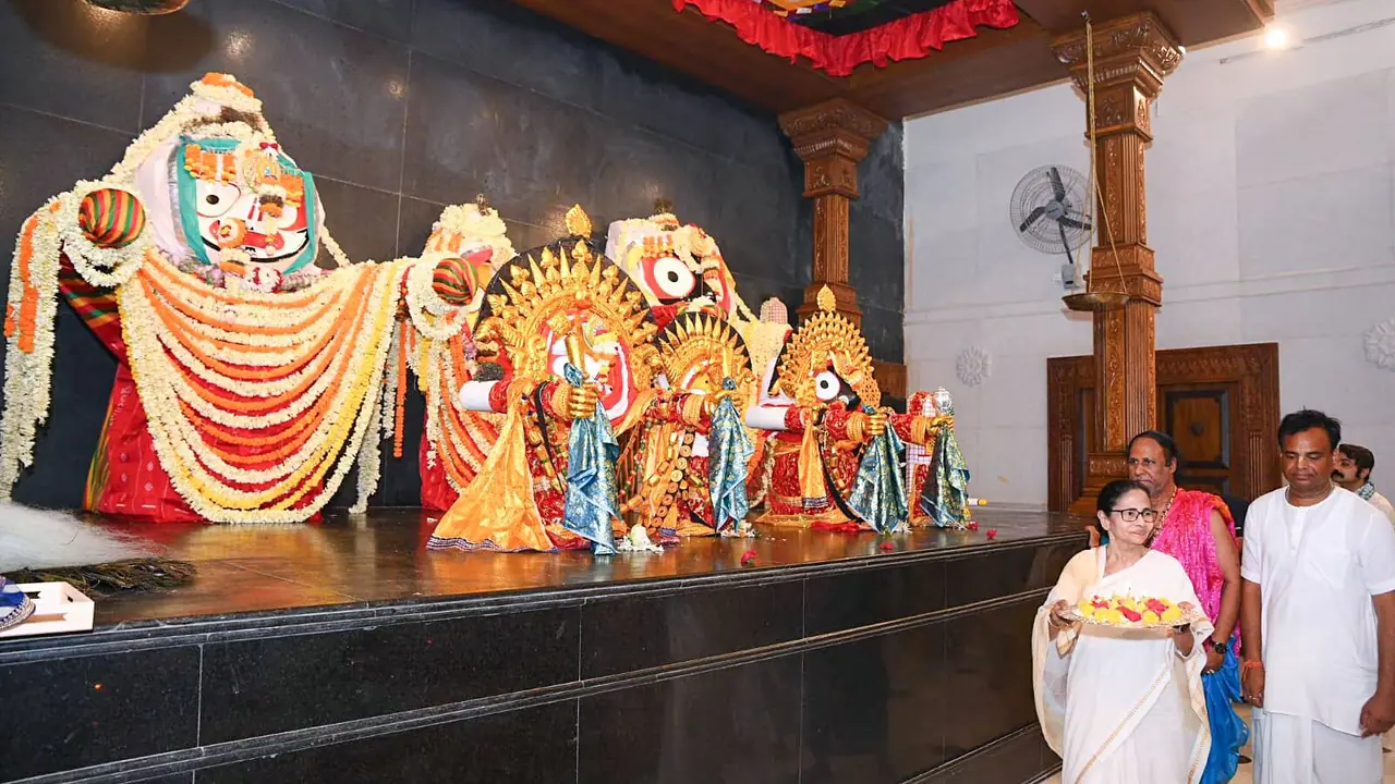 Mamata Banerjee inaugurates Digha Jagannath Temple, East Medinipur