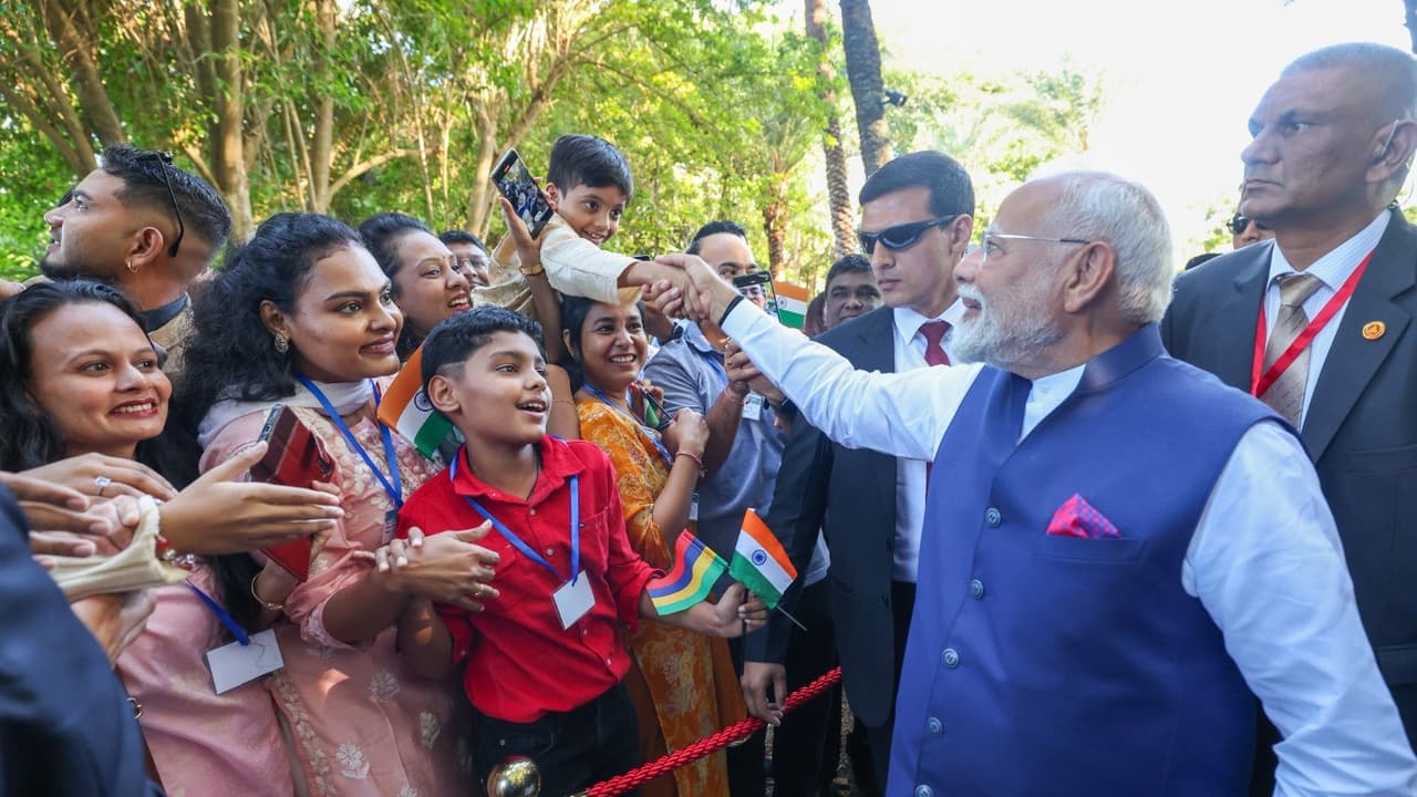 PM Modi in Mauritius