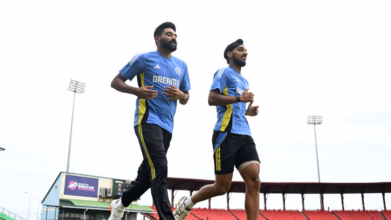 Mohammed Siraj and Arshdeep Singh