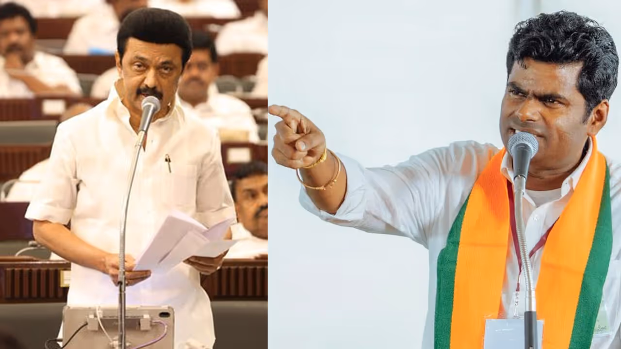 MK Stalin vs Annamalai