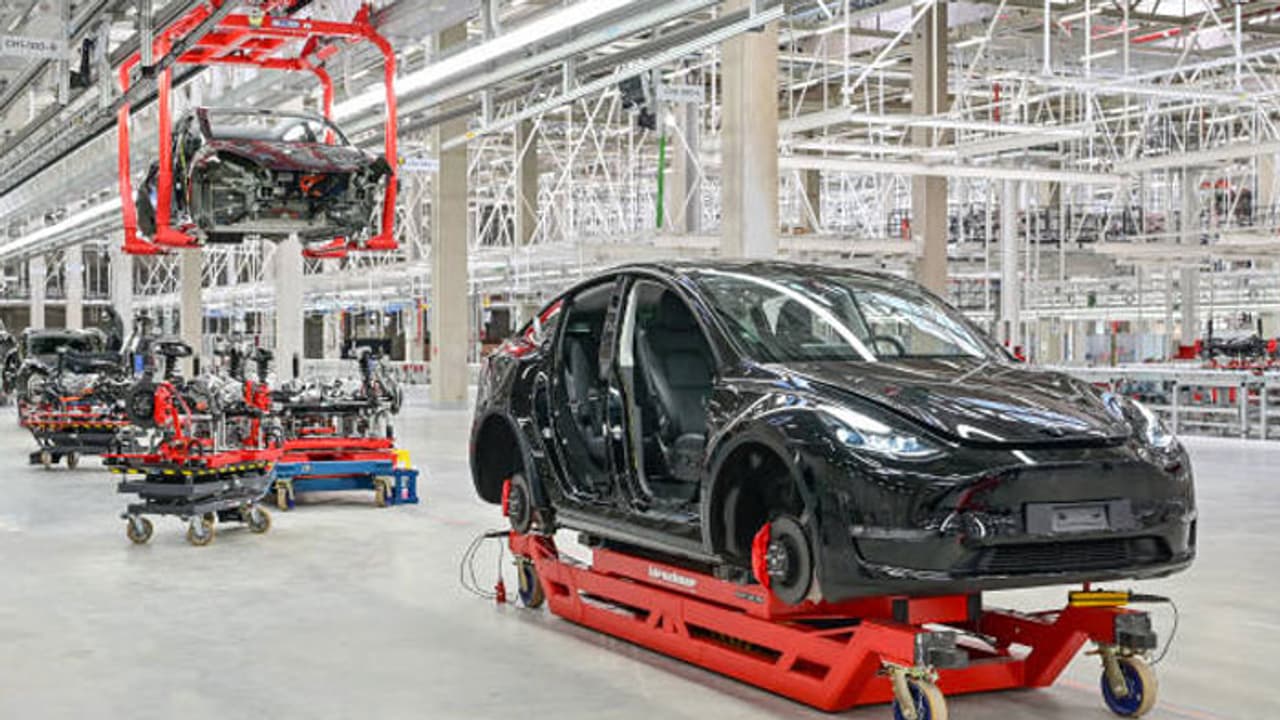 Tesla Electric Car Production Tesla Electric Car Production