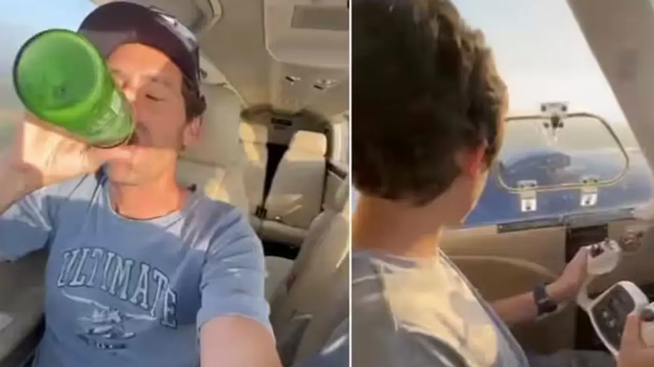 Brazil Plane Crash Viral video