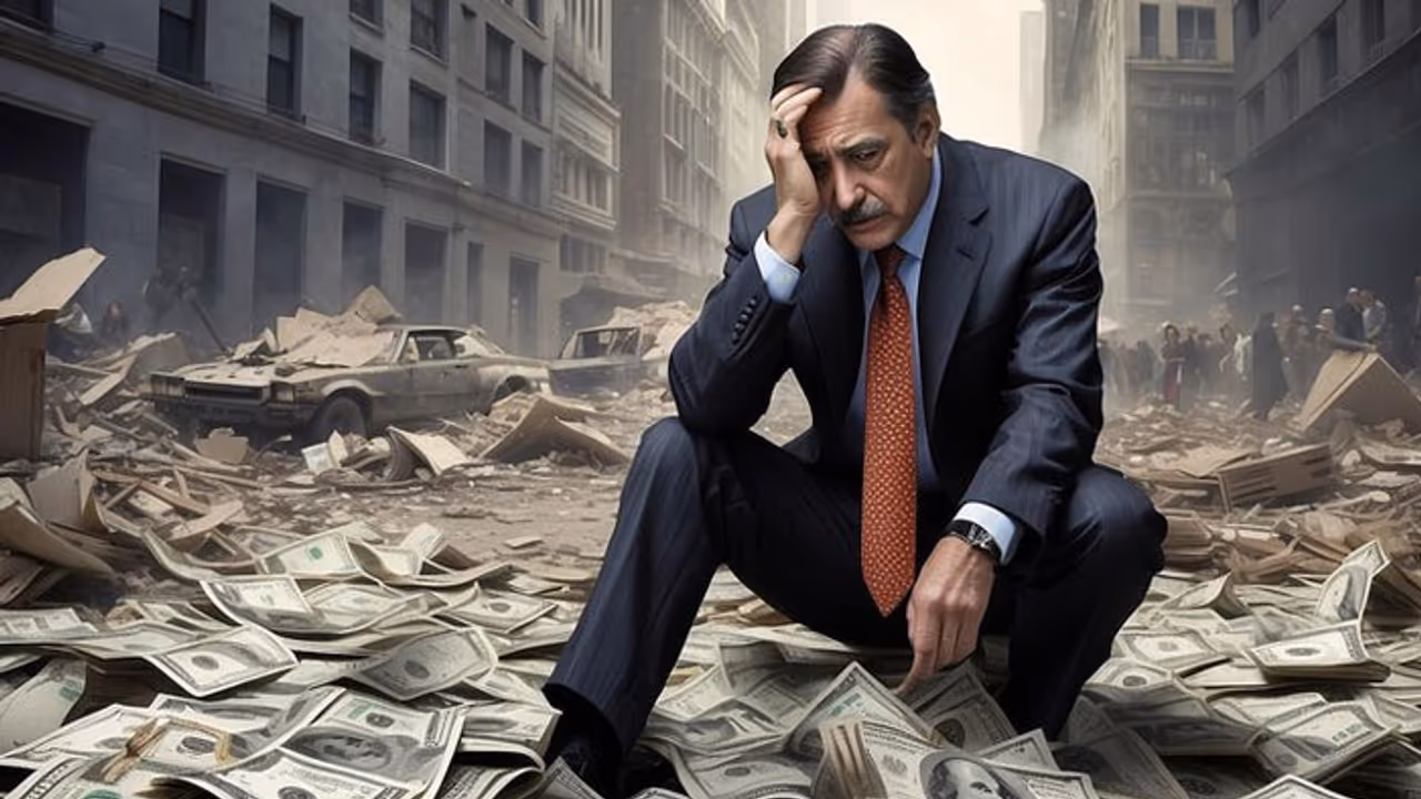 millionaire money loss millionaire money loss