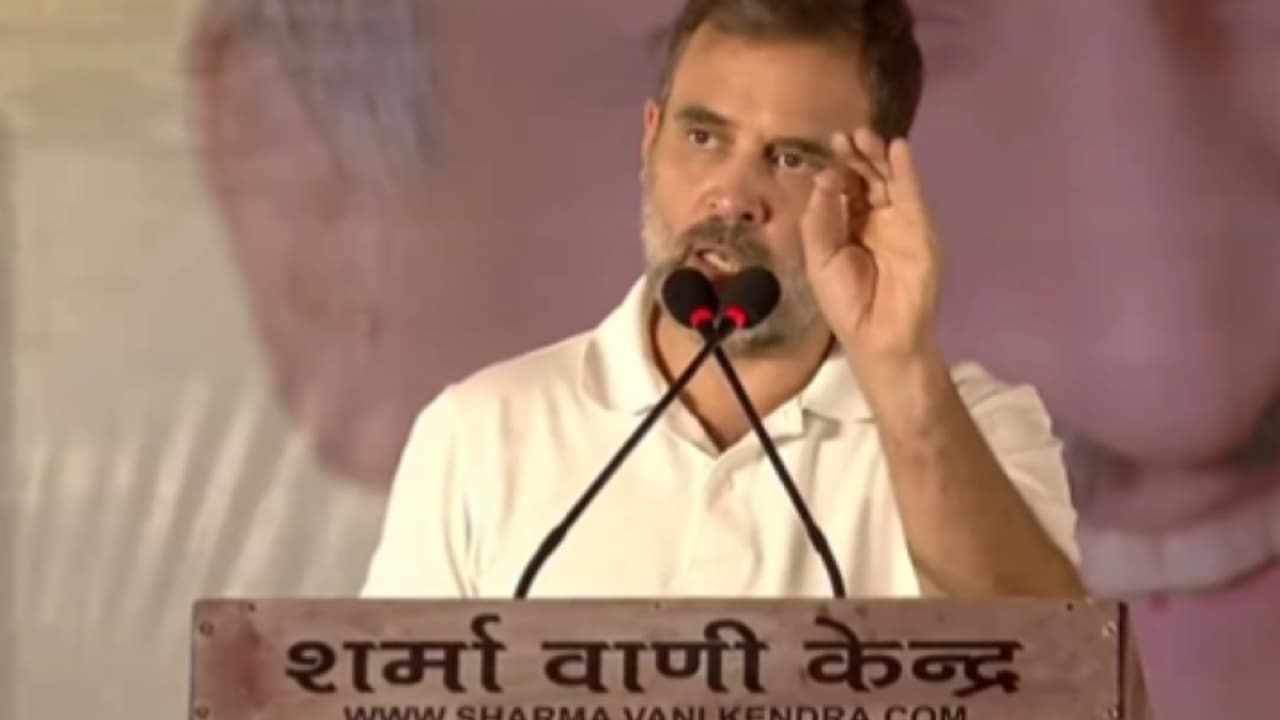 Rahul Gandhi rally