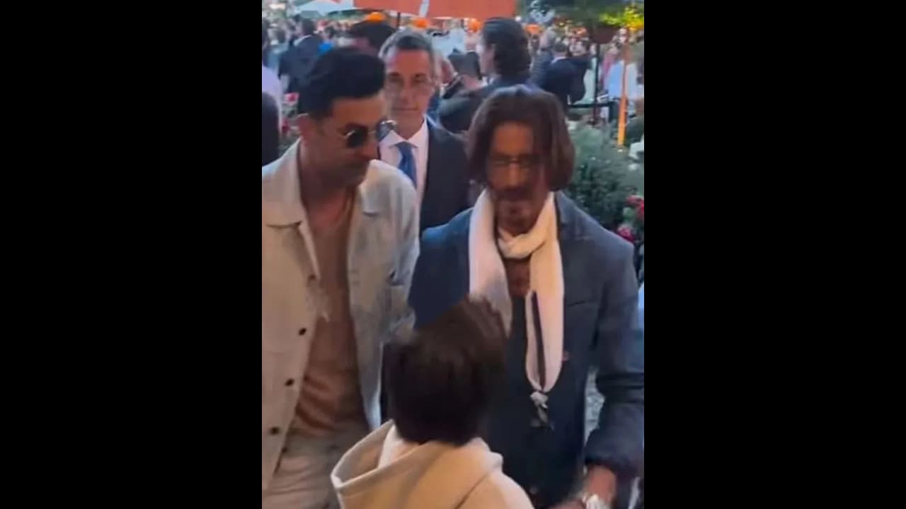 anant ambani radhika merchant pre wedding bash inside photos viral anant ambani radhika merchant pre wedding bash inside photos viral