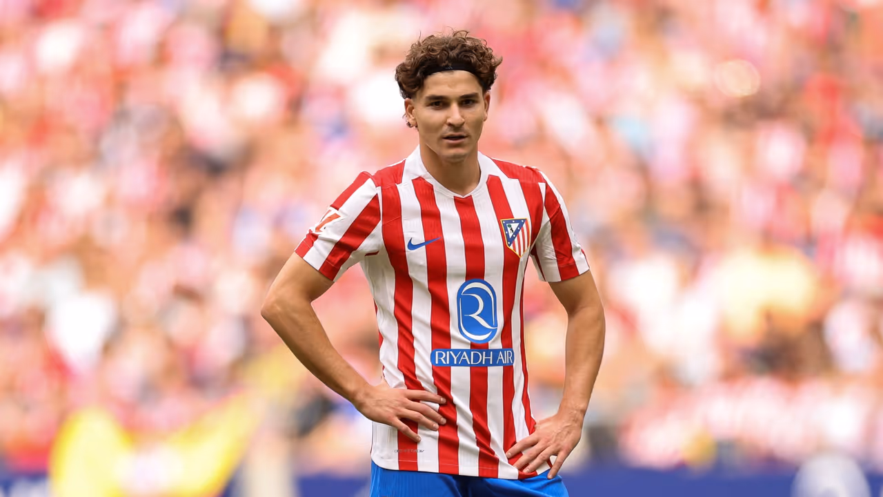 Atletico Madrid's Julian Alvarez Atletico Madrid's Julian Alvarez