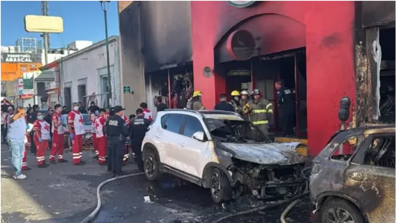 Mexico Supermarket Fire