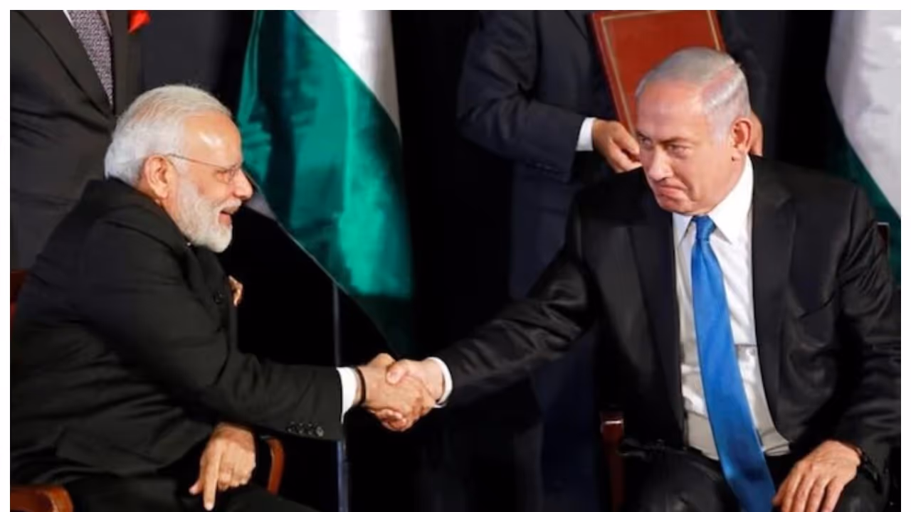 PM Modi and Netanyahu Discuss PM Modi and Netanyahu Discuss
