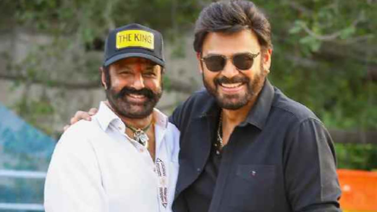 Venkatesh hints about a Film with Balakrishna Venkatesh hints about a Film with Balakrishna