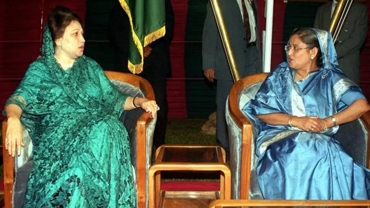 sheikh Hasina Khaleda zia sheikh Hasina Khaleda zia