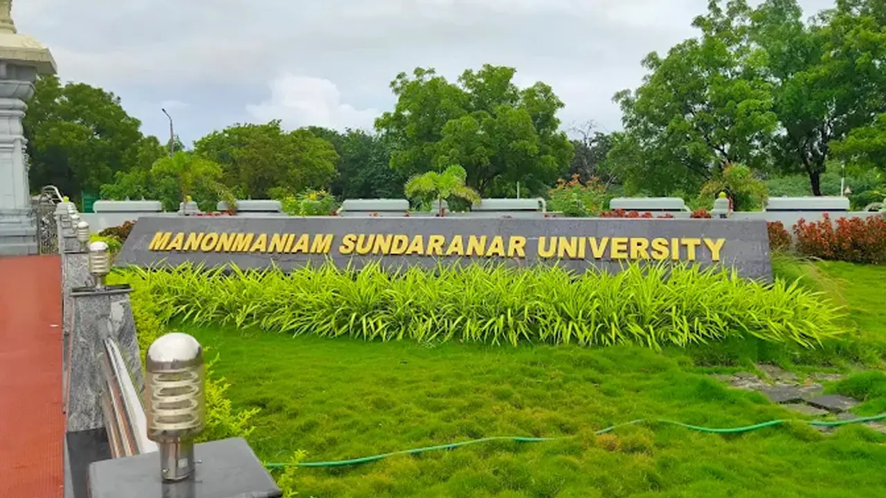 Manonmaniam Sundaranar University Manonmaniam Sundaranar University