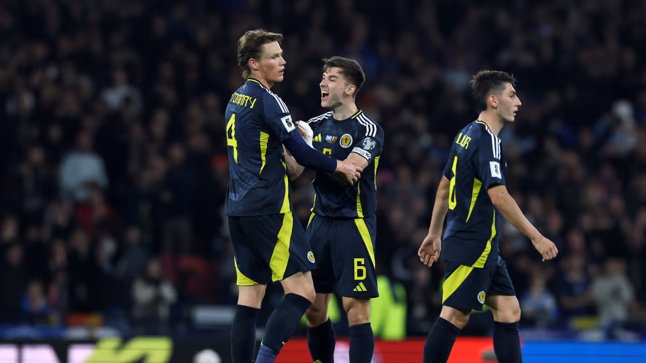 Scotland's Scott McTominay Scotland's Scott McTominay