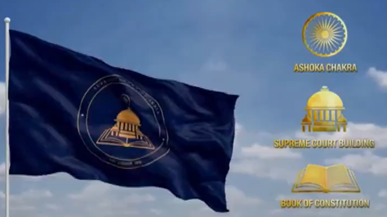 Supreme Court new flag and insignia Supreme Court new flag and insignia