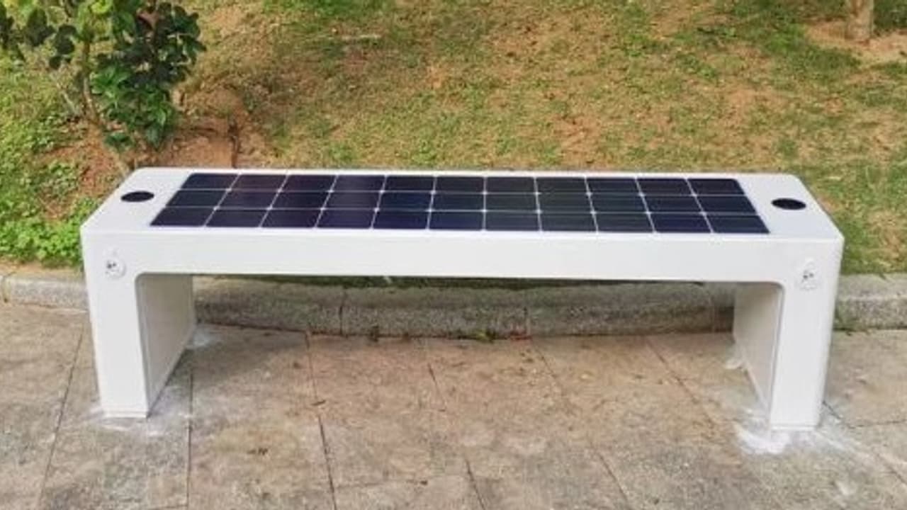 smart solar bench smart solar bench