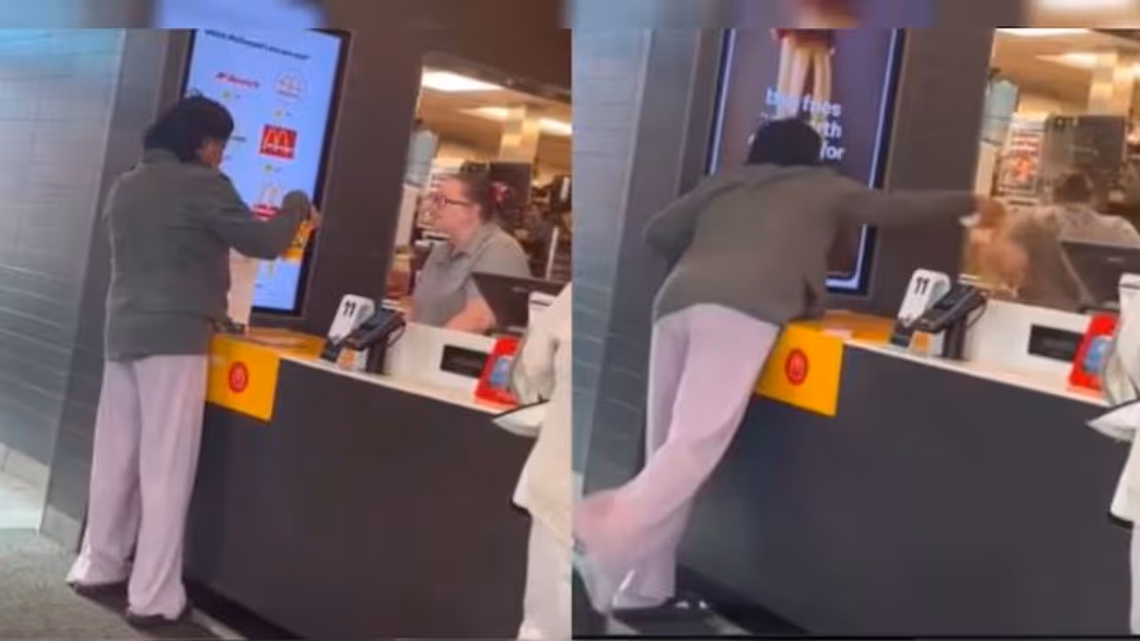 Woman Throws Hot Coffee At McDonald Worker