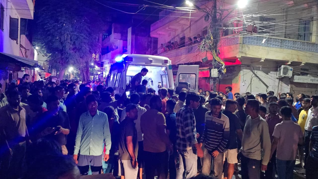 Jaipur massive road accident