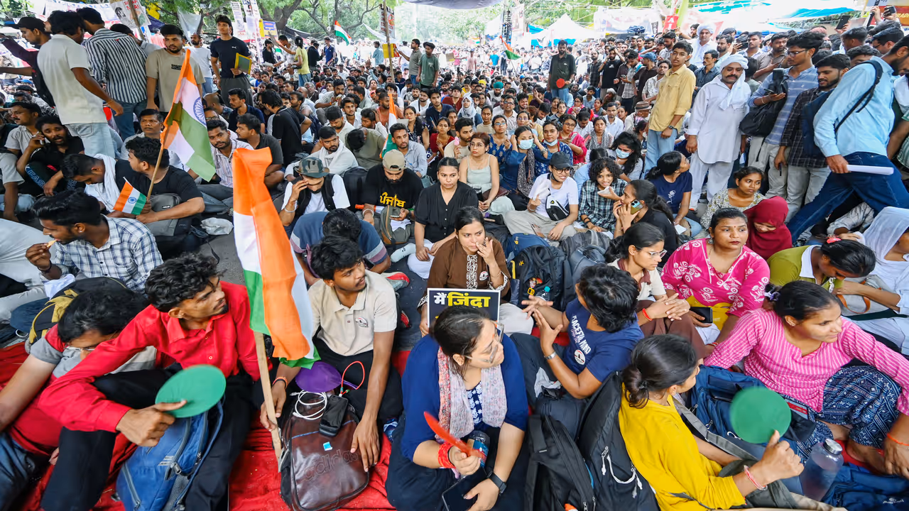 Delhi Police on Alert Ahead of CJP Protest March to Parliament Delhi Police on Alert Ahead of CJP Protest March to Parliament
