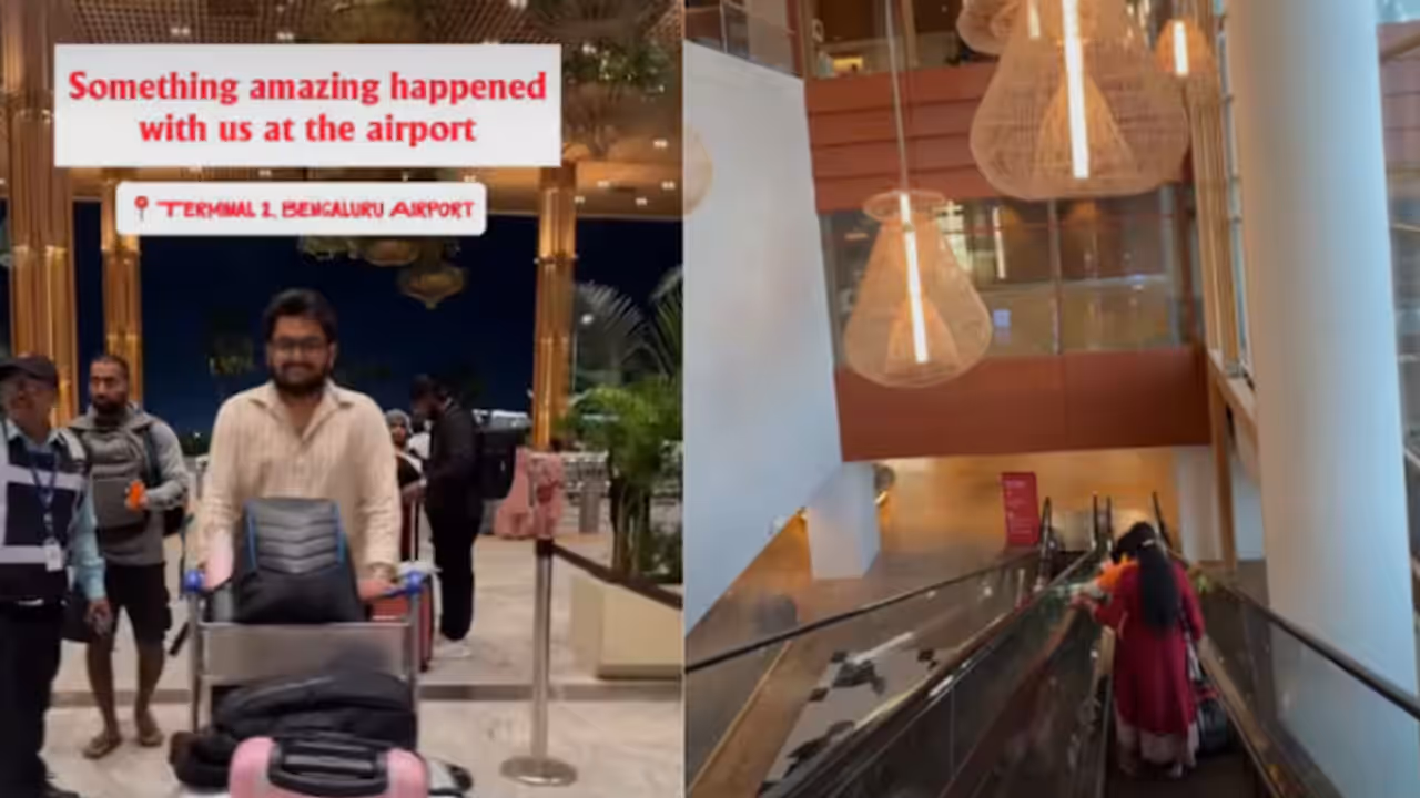 Bengaluru Man Shares How Stranger's Airport Kindness Touched His Family Bengaluru Man Shares How Stranger's Airport Kindness Touched His Family