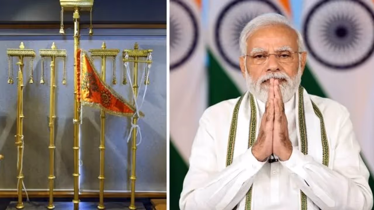 Modi to hoist Ayodhya Ram Mandir Flag