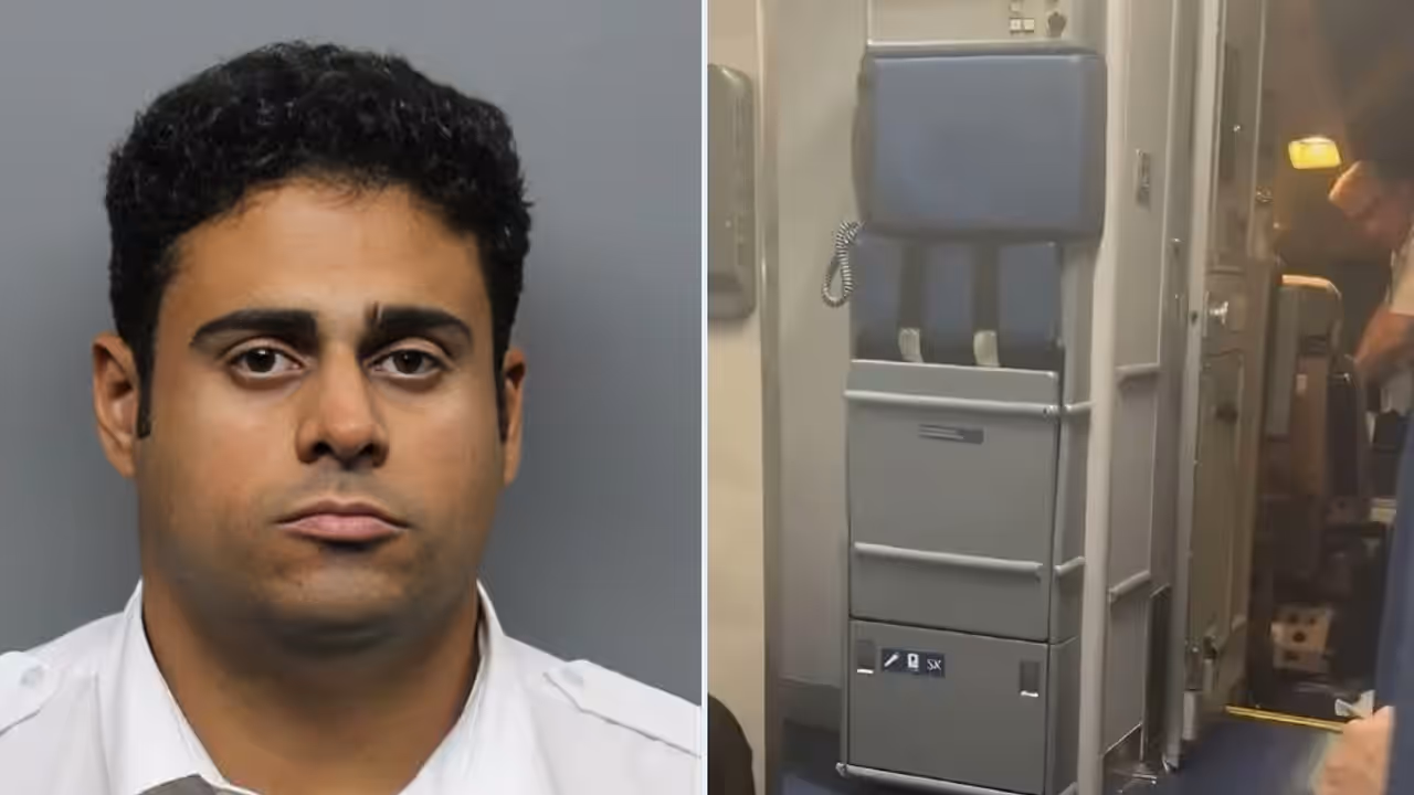 Video of Shocking Arrest of Indian Origin Delta Co Pilot from Cockpit Goes Viral