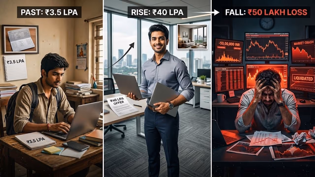 A Techie Turned a ₹40 LPA Salary Into a ₹50 Lakh Trading Nightmare A Techie Turned a ₹40 LPA Salary Into a ₹50 Lakh Trading Nightmare