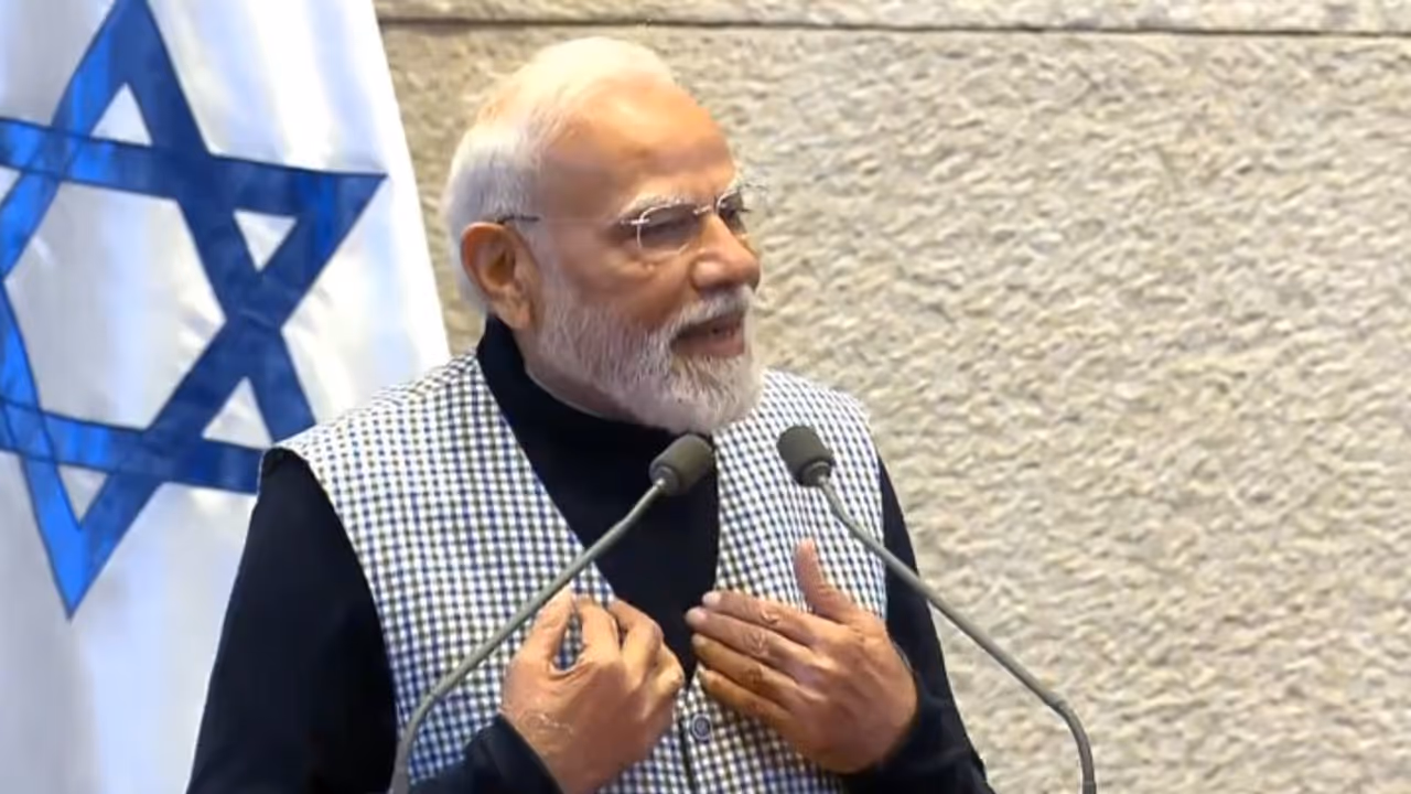 PM Modi in Israel (PhotoX@IsraeliPM) PM Modi in Israel (PhotoX@IsraeliPM)
