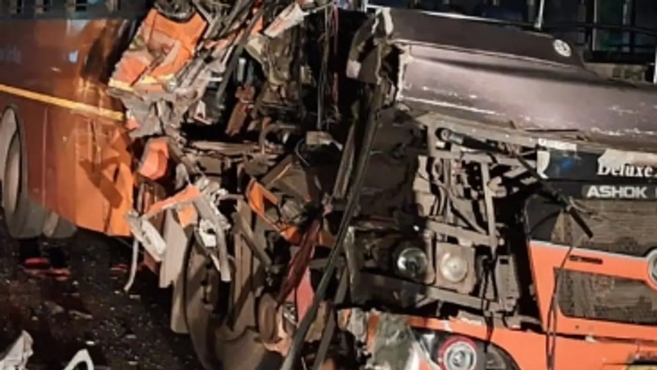 KSRTC bus accident KSRTC bus accident