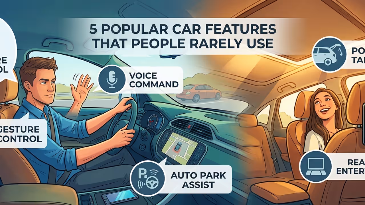 These 5 Car Features Look Great On Paper, But Drivers Barely Use Them These 5 Car Features Look Great On Paper, But Drivers Barely Use Them