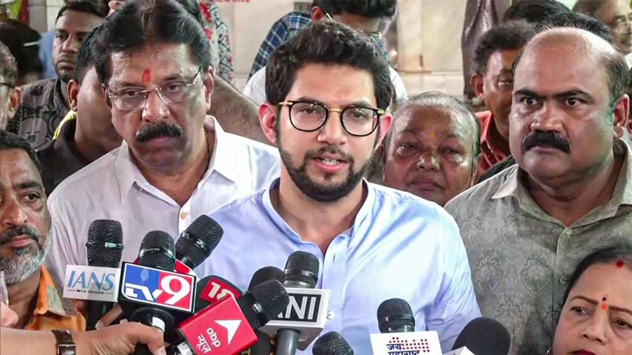 Aaditya Thackeray addresses media on the all party delegation visiting key partner countries Aaditya Thackeray addresses media on the all party delegation visiting key partner countries