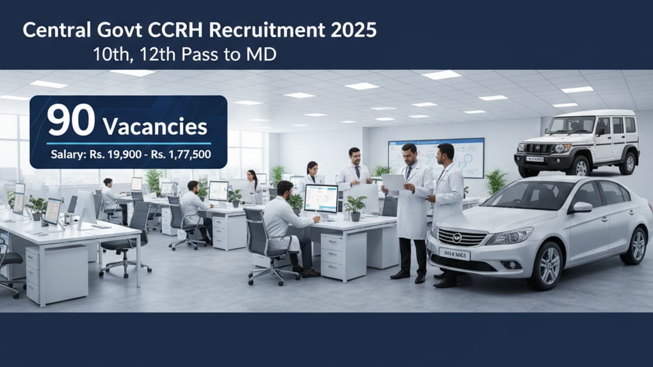CCRH Recruitment 2025